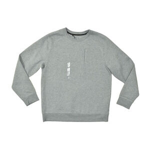 VRST Men's Pinnacle Fleece Crewneck Pullover Sweatshirt Heather Gray Size M NEW